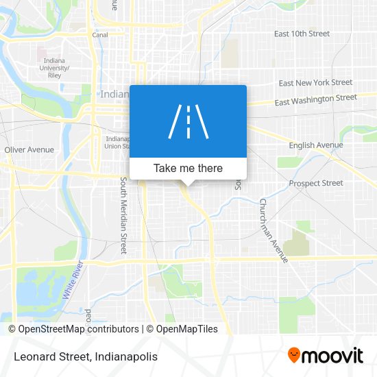 Leonard Street map