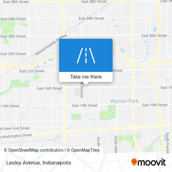 Mapa de Lesley Avenue