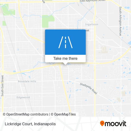 Lickridge Court map