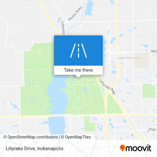 Lillylake Drive map