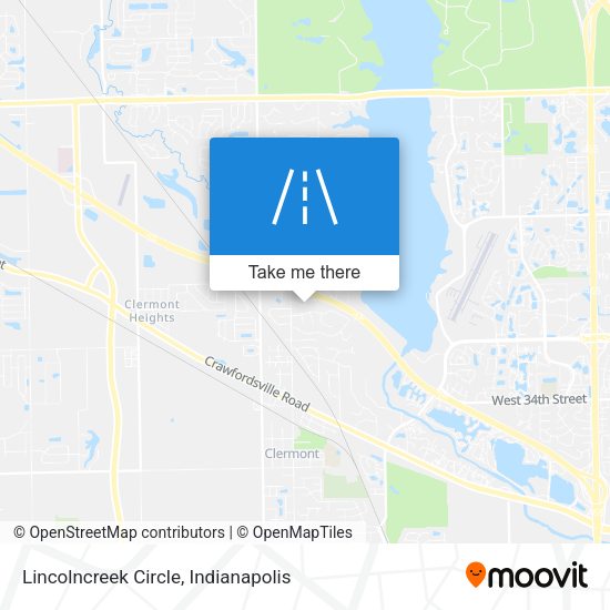 Mapa de Lincolncreek Circle