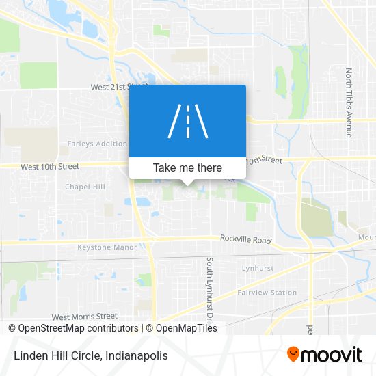 Linden Hill Circle map