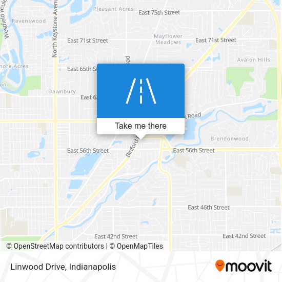 Mapa de Linwood Drive