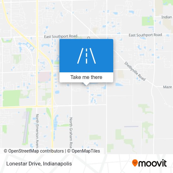 Lonestar Drive map