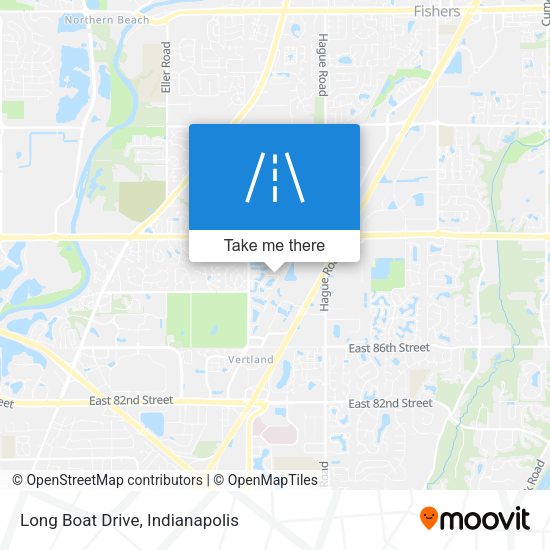 Long Boat Drive map