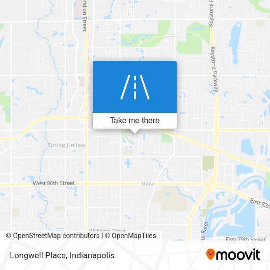 Longwell Place map