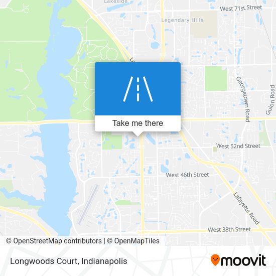 Mapa de Longwoods Court