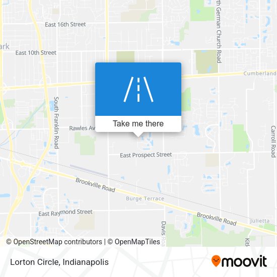 Mapa de Lorton Circle