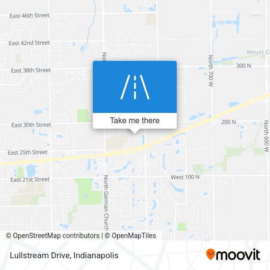 Lullstream Drive map