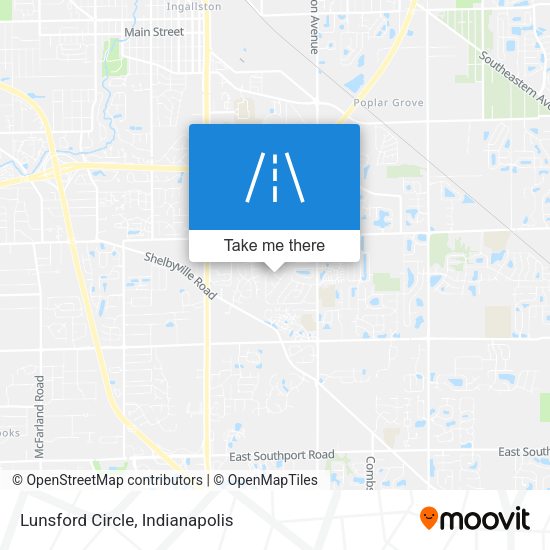Lunsford Circle map