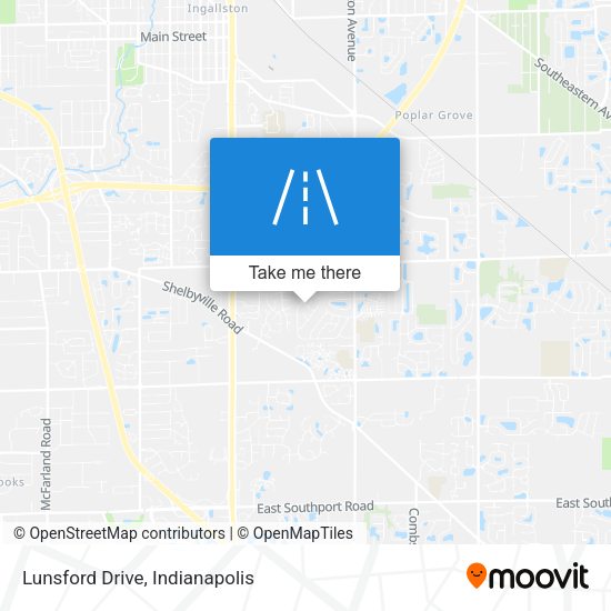 Mapa de Lunsford Drive