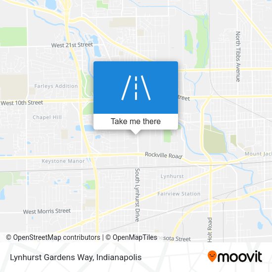 Lynhurst Gardens Way map