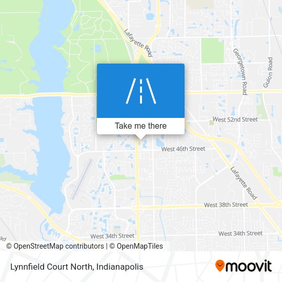 Mapa de Lynnfield Court North