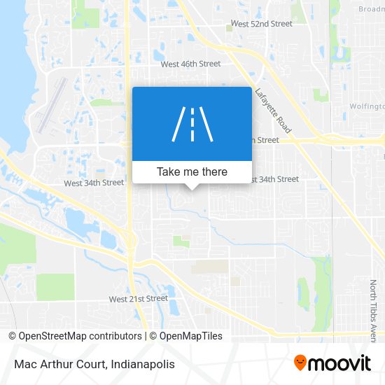 Mac Arthur Court map