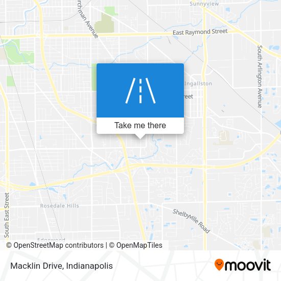 Mapa de Macklin Drive