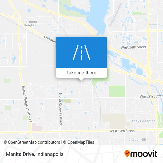 Manita Drive map