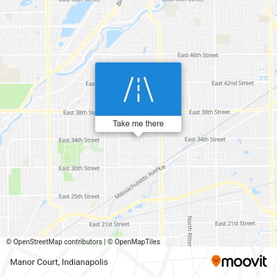 Mapa de Manor Court