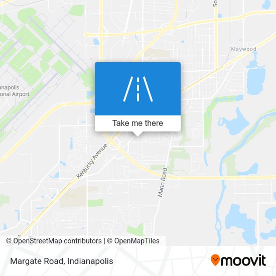 Mapa de Margate Road