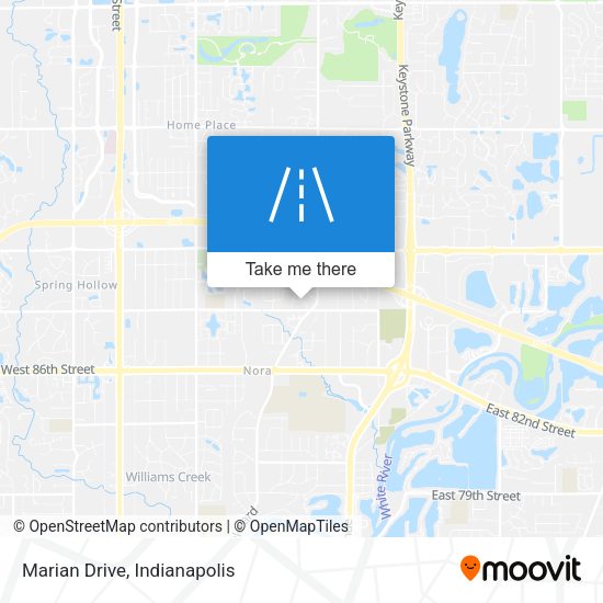 Mapa de Marian Drive