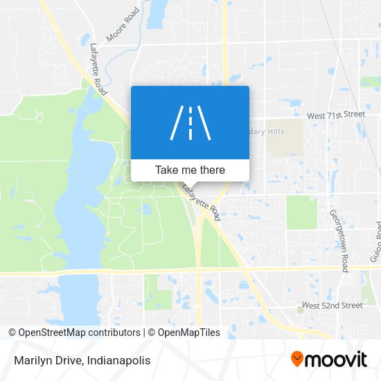 Mapa de Marilyn Drive