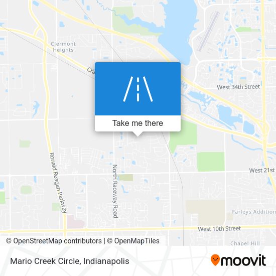 Mapa de Mario Creek Circle