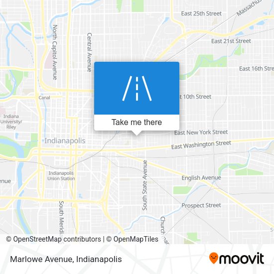 Marlowe Avenue map