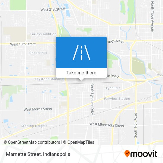 Marnette Street map