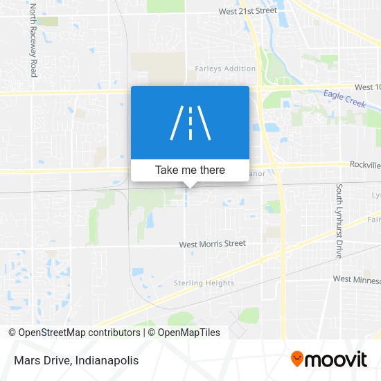 Mapa de Mars Drive