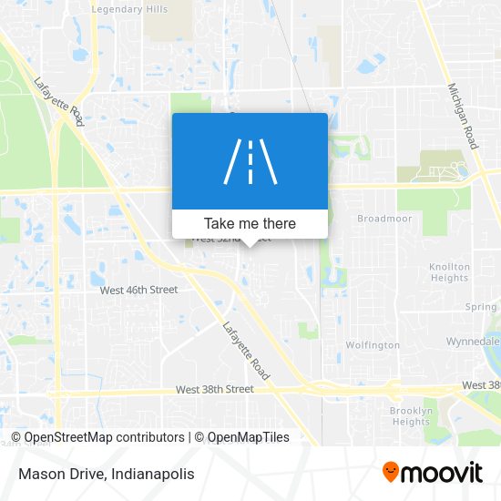 Mapa de Mason Drive