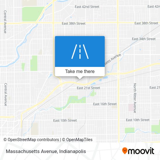 Massachusetts Avenue map