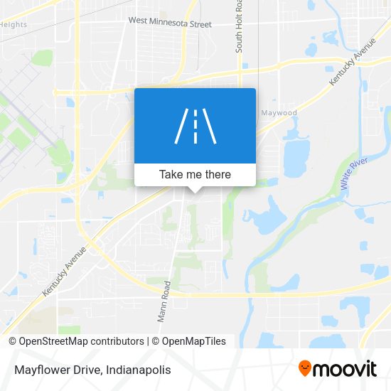Mayflower Drive map