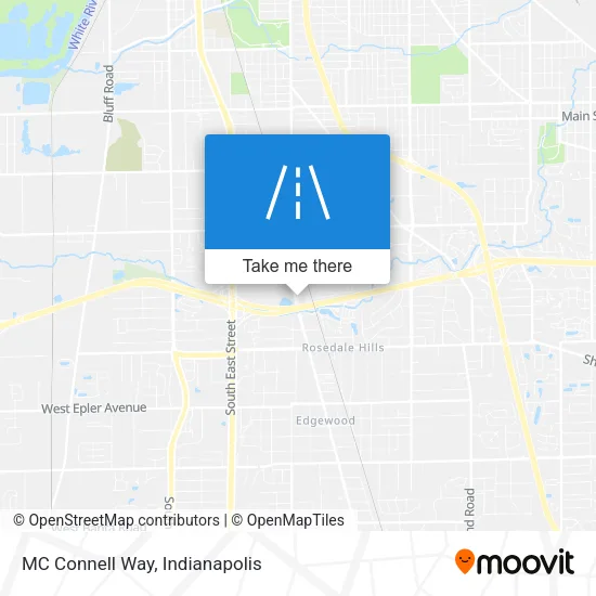 Mapa de MC Connell Way