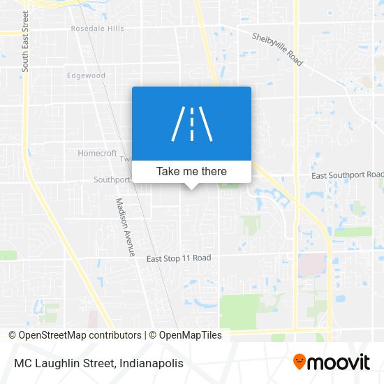 MC Laughlin Street map