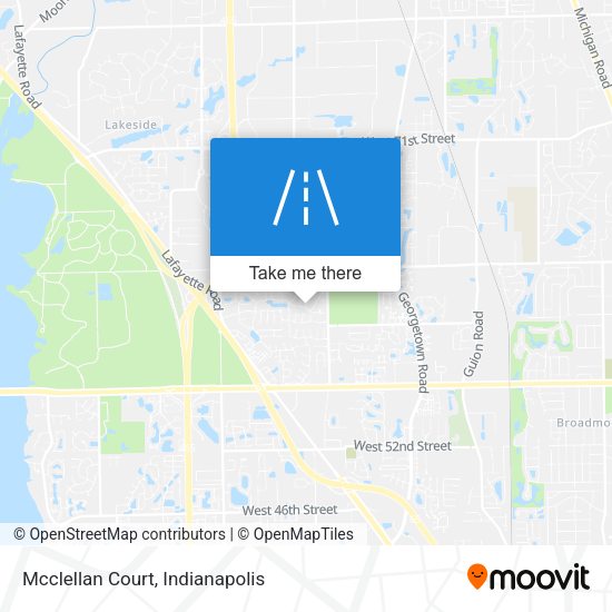 Mapa de Mcclellan Court