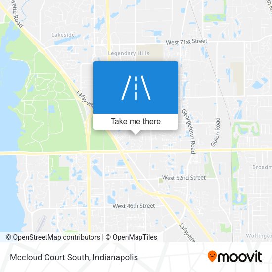 Mccloud Court South map