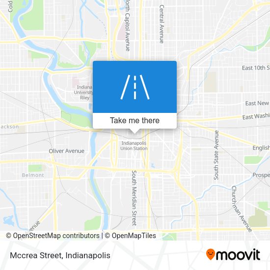 Mccrea Street map