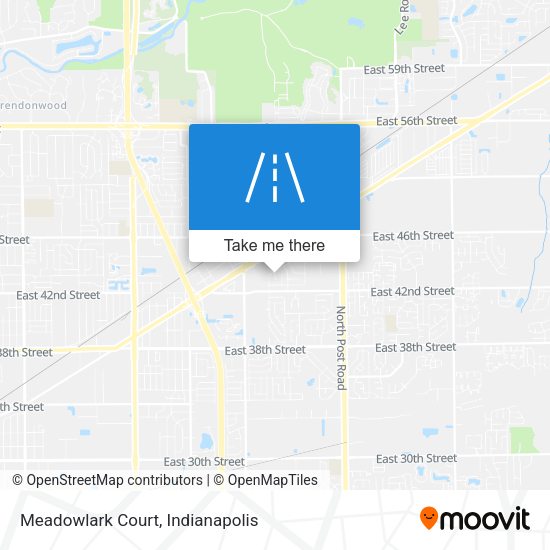Mapa de Meadowlark Court