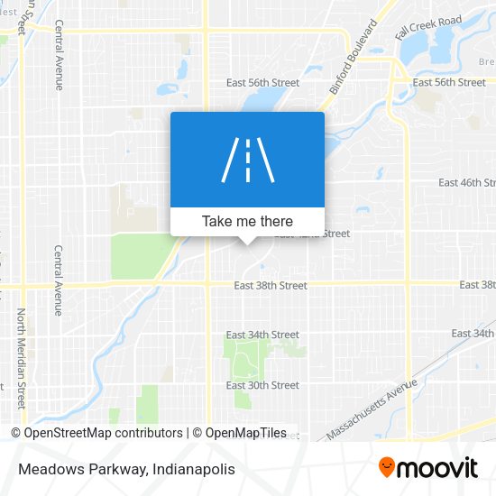 Meadows Parkway map