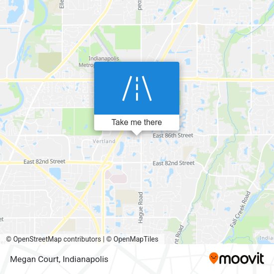 Mapa de Megan Court
