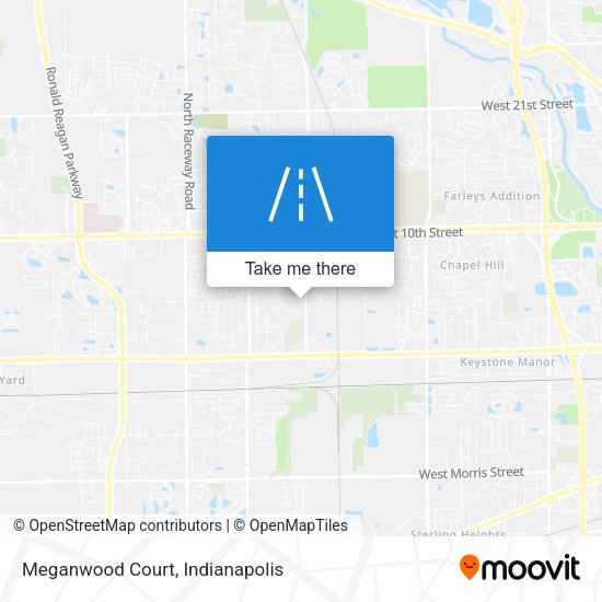 Mapa de Meganwood Court