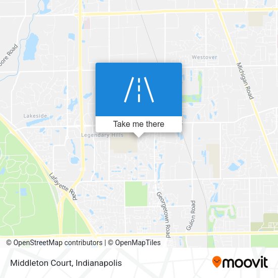 Middleton Court map