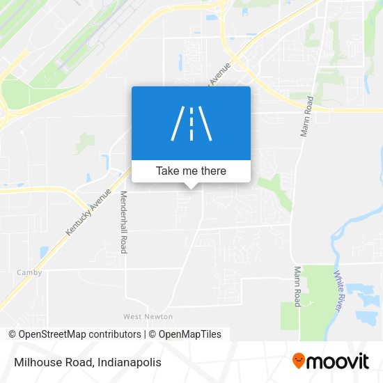 Mapa de Milhouse Road