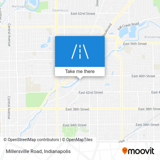 Millersville Road map