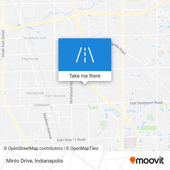 Mapa de Minlo Drive