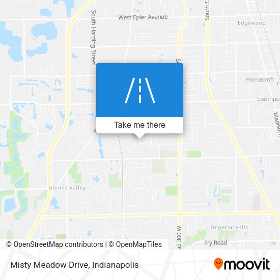 Misty Meadow Drive map