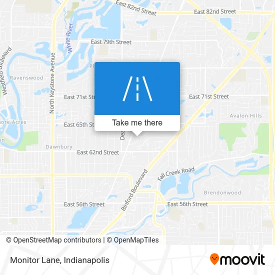 Monitor Lane map