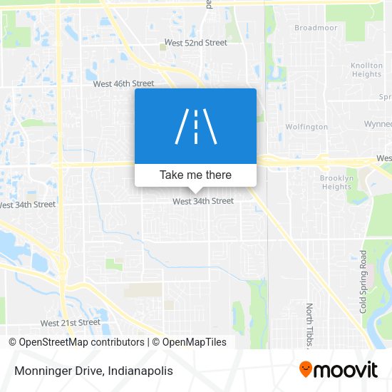 Mapa de Monninger Drive