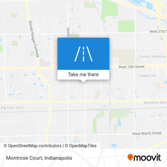 Montrose Court map