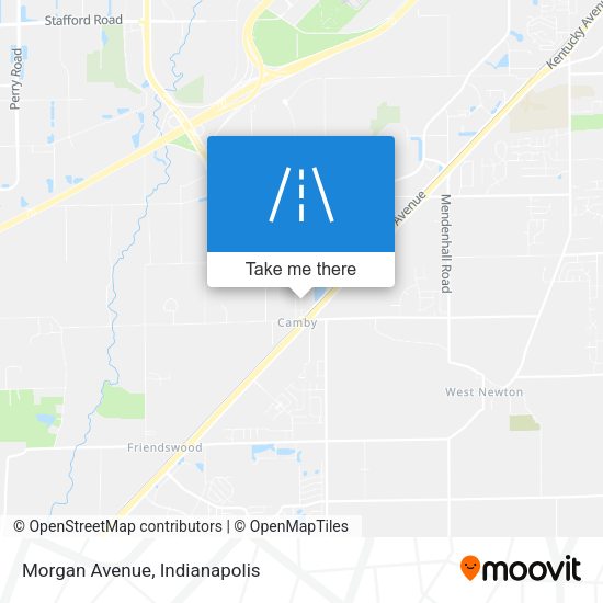 Morgan Avenue map