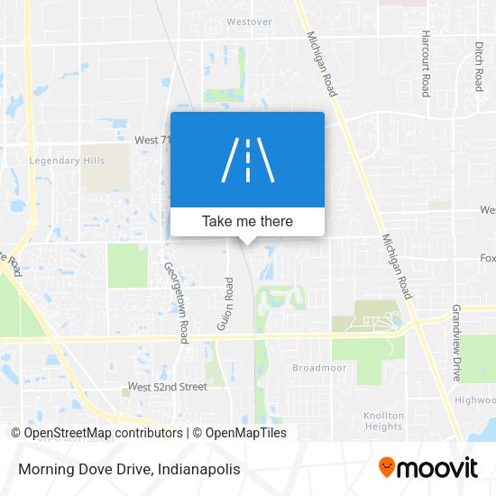 Morning Dove Drive map